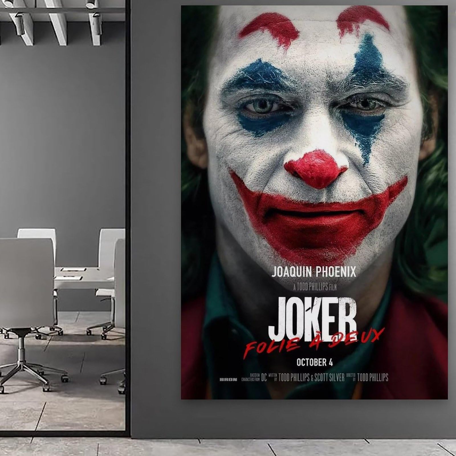 THE DARK KNIGHT ジョーカー シルクスクリーン ポスター Amazon.co.jp: バットマン – ダークナイト – Framed映画ポスター